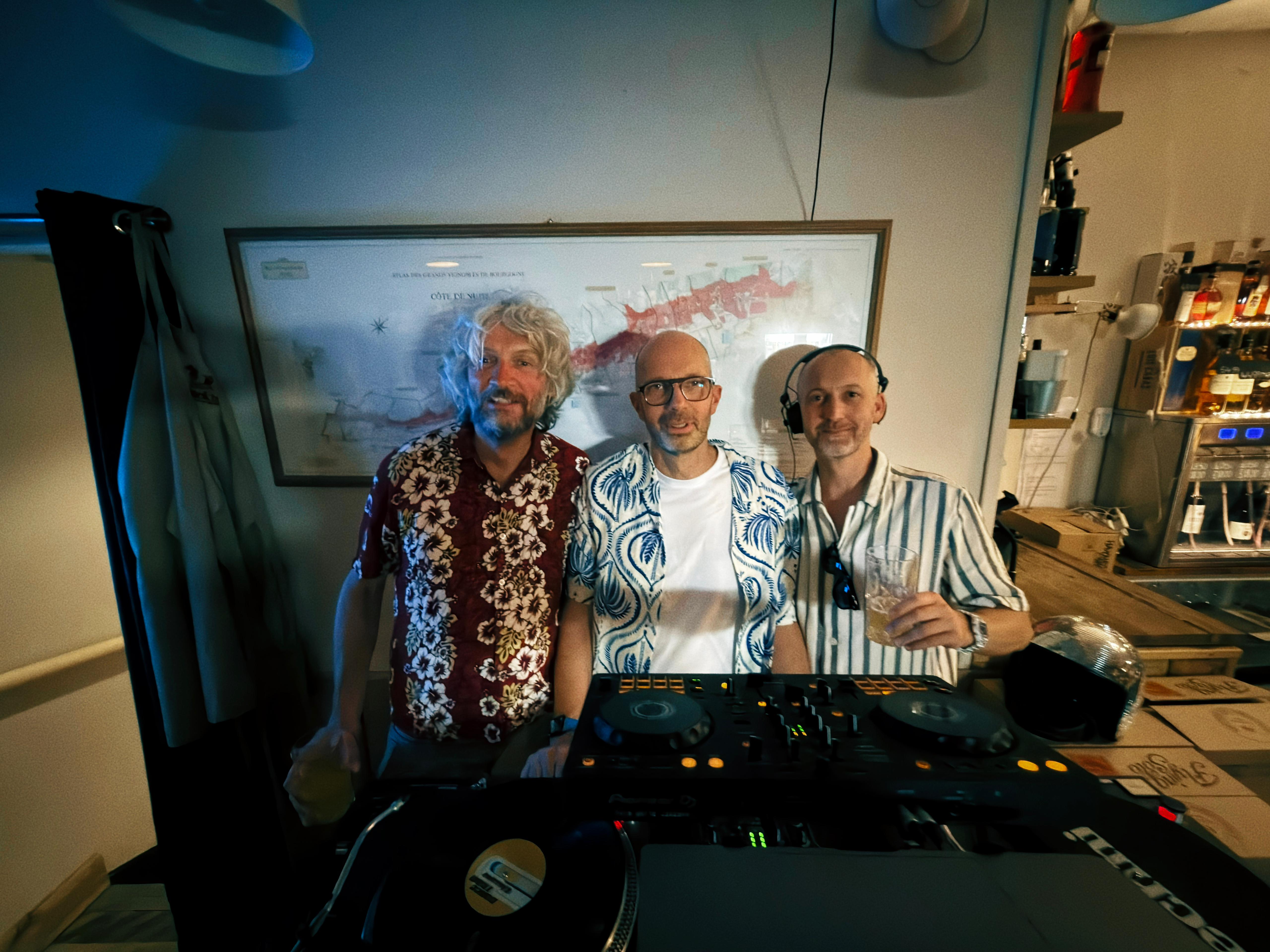 The Audio Cocktail Club crew